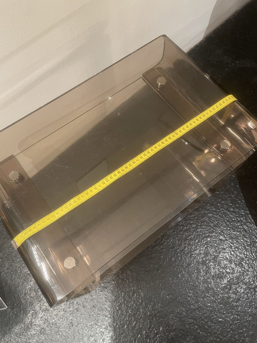 Meubles TV: Plexiglas Möbeli Beistelltisch bräunlich – D'occasion à Windisch par rascale 7