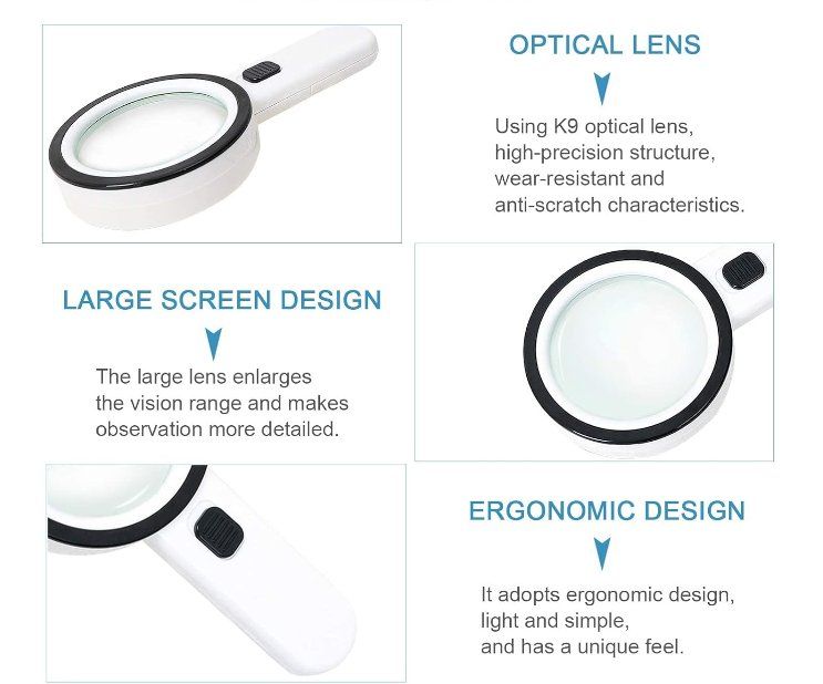 Sonstiges zu Optik: 30X Lupe mit Licht 12 LED – Neu und originalverpackt aus Geneve von Titi2008 6