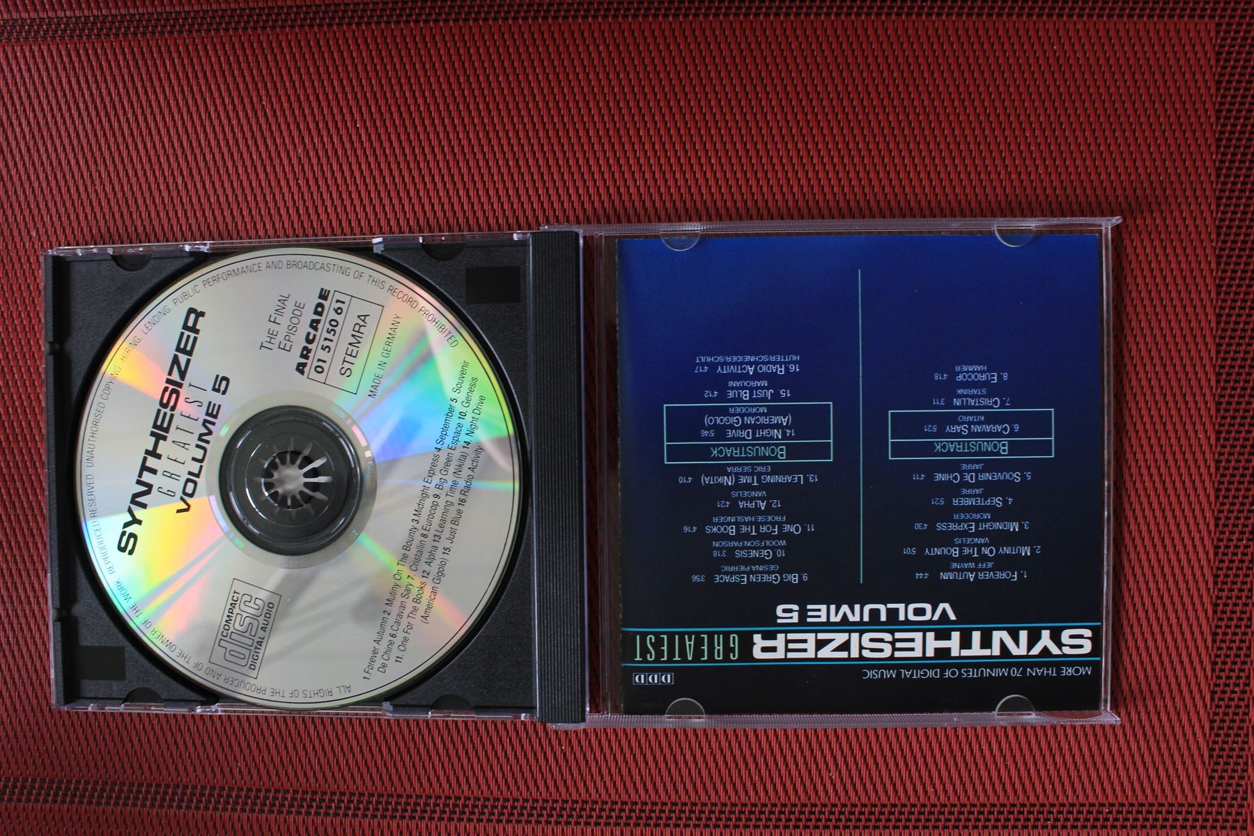 CDs: Sythesizer Greatest  CD Volume  5 (477) – Gebraucht aus Geroldswil von CD-Verkauf-2022 1