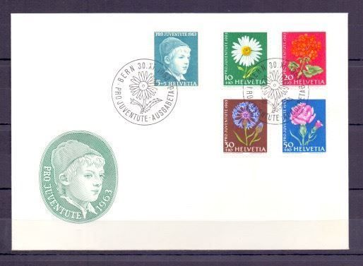 Tutti i francobolli: CH FDC Pro Juventute Satz 1963 – Nuovo e nell'imballaggio originale da Koblenz venduto da Markenhimmel