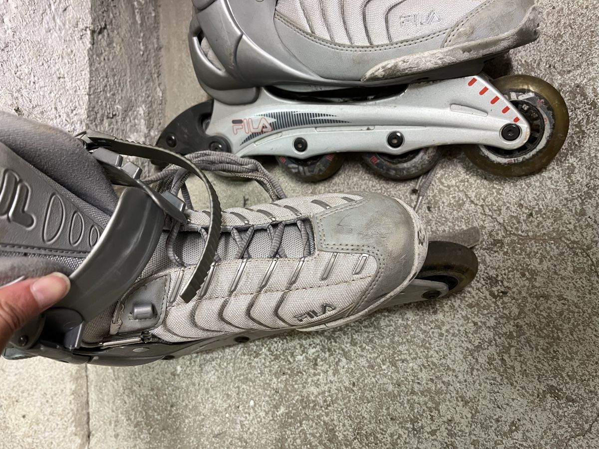 Fila Inline-Skating & Rollschuhe: Fila Inline Skates grey size 39 used condition – Gebraucht aus Zürich von lor_v6pq 7