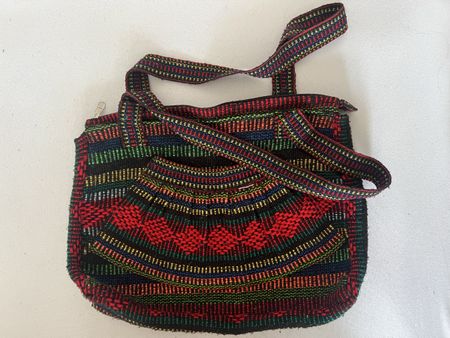 Bunte Stofftasche aus Mexiko Handarbeit Tasche Handtaschche
