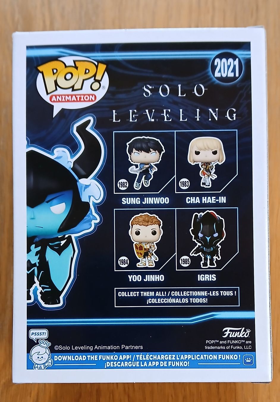 Funko Statuette: Funko Pop Iron Solo Leveling 2021 – Nuovo e nell'imballaggio originale da Le Sentier venduto da Funko-Pop-1979 2