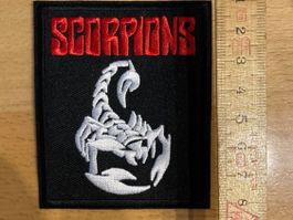 Scorpions Patch Sticker Aufnäher Metal Rock Band