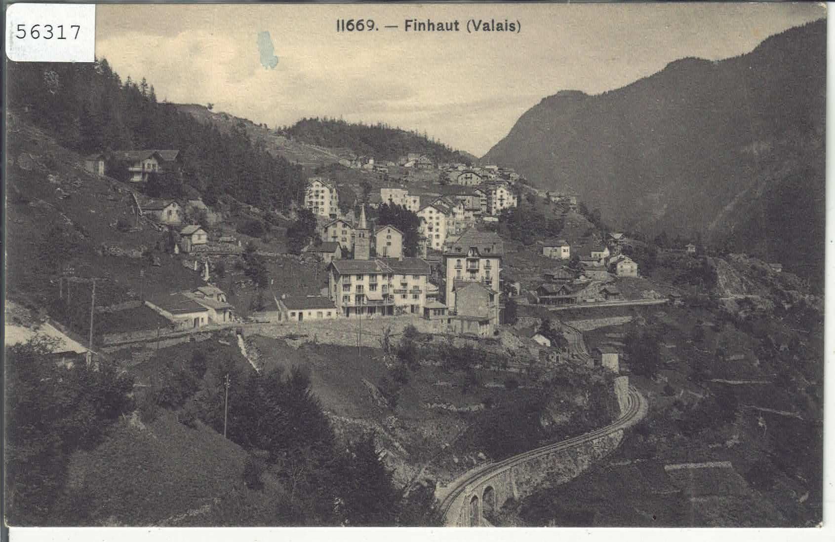Cartoline postali: Finhaut et la ligne Martigny-Chatelard – Usato da Ettingen venduto da Kartenplanet