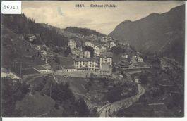 Finhaut et la ligne Martigny-Chatelard