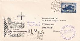 Erstflug KLM Amsterdam - Budapest 1956