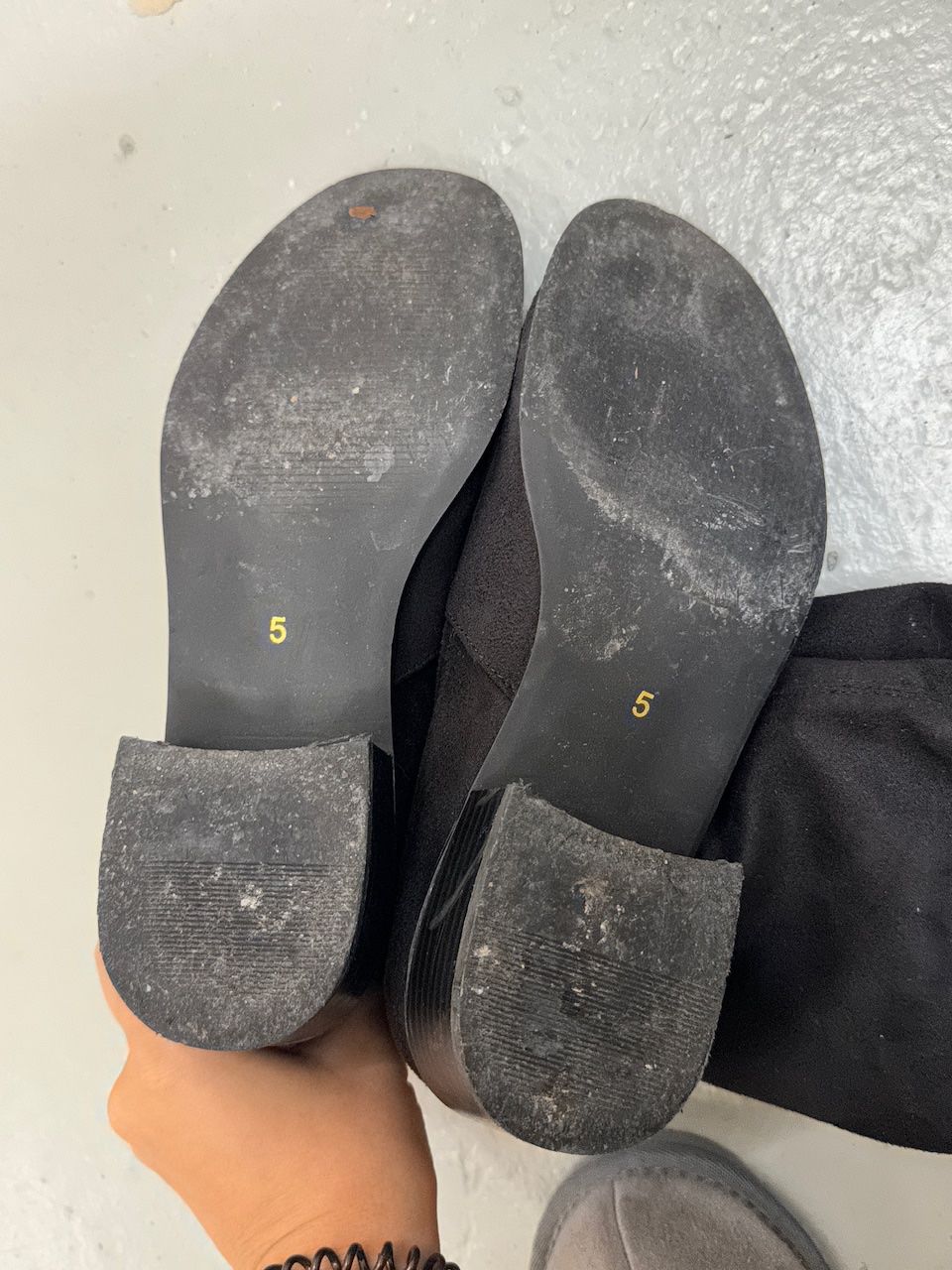 Scarpe da donna: Overknees Schwarz – Nuovo (secondo la descrizione) da Zürich venduto da nik_tw2j 4