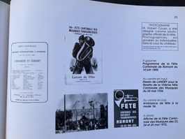 Livre rare : Fanfare de Romont - 175 ans d'histoire!