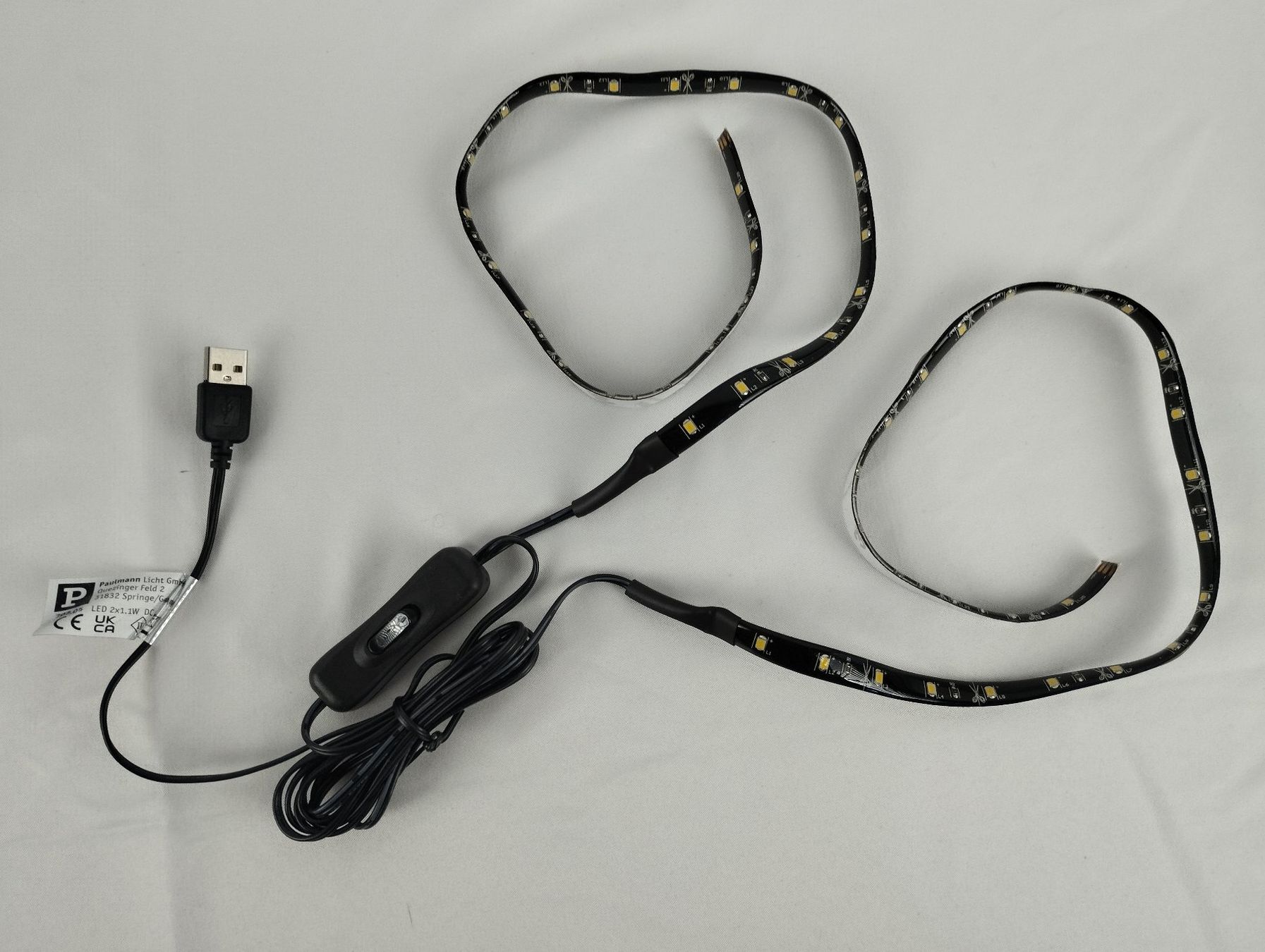 Ghirlande e barre luminose: PAULMANN USB Stripe warm Weiss – Nuovo (secondo la descrizione) da Schübelbach venduto da Restwert_Schubelbach 8
