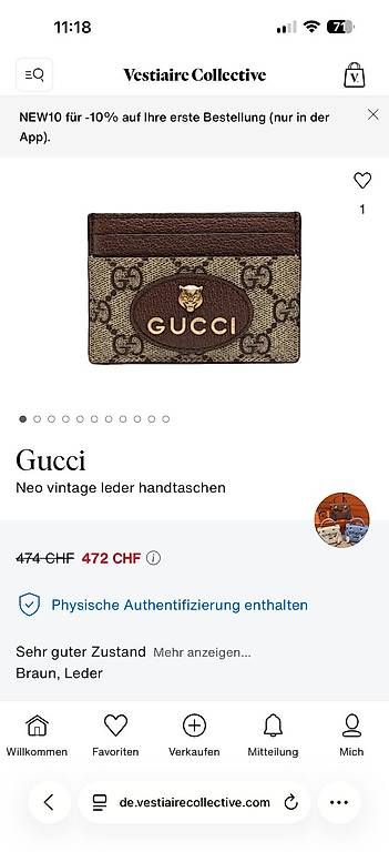Gucci Altro in  Abbigliamento & Accessori: Kartenetui GUCCI (original) Herren – Usato da Stachen venduto da dia_j2tl 2