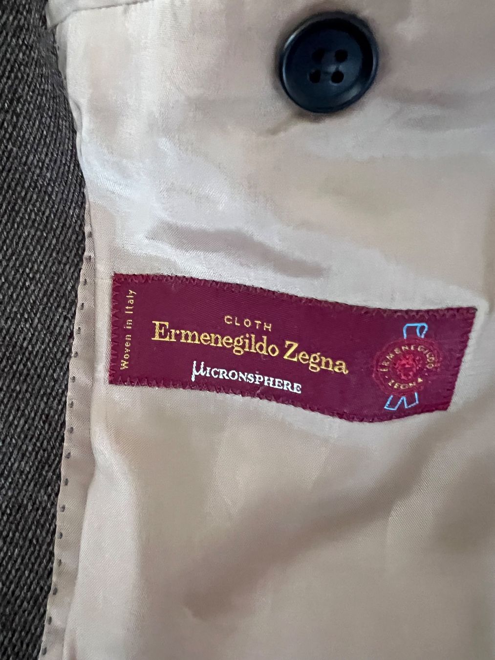 Cappotti: Brauner Herren Mantel / Stoff von Zegna / grösse 48 oder 50 – Usato da Zug venduto da mon_77 4