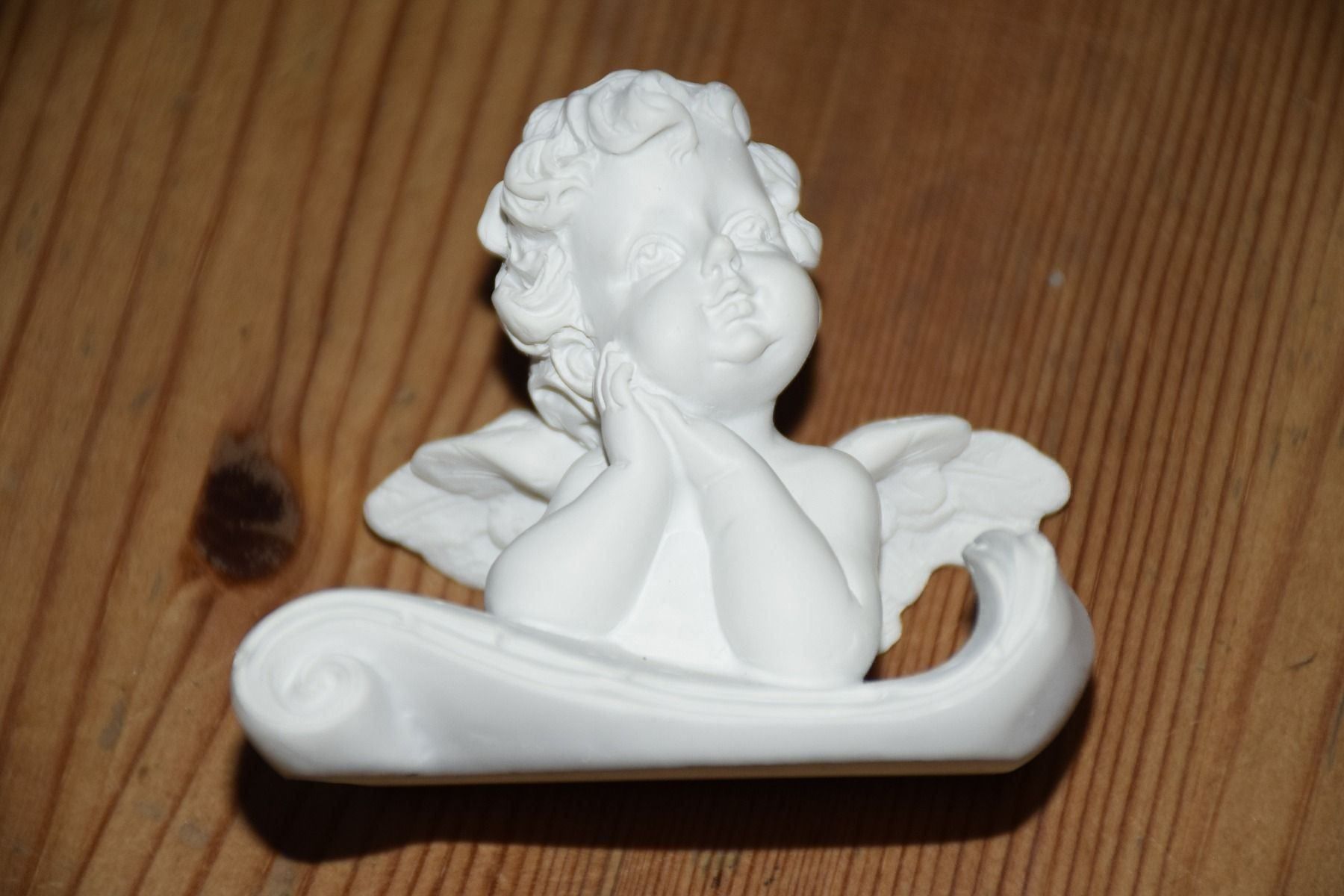 Statuette: Engeli auf Schriftenrolle Nr.10321 – Nuovo e nell'imballaggio originale da Wetzikon ZH venduto da Wetzicardo25 3