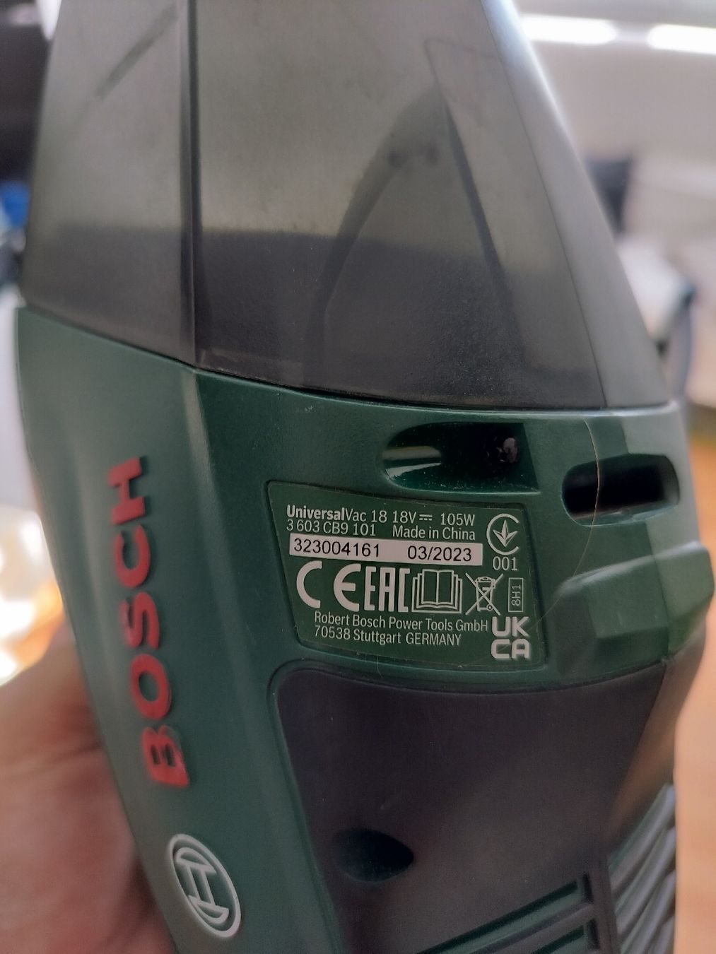 Bosch Staubsauger & Zubehör: Vacuum Bosch UniversalVac 18v – Gebraucht aus Prilly von fed_f26k 1