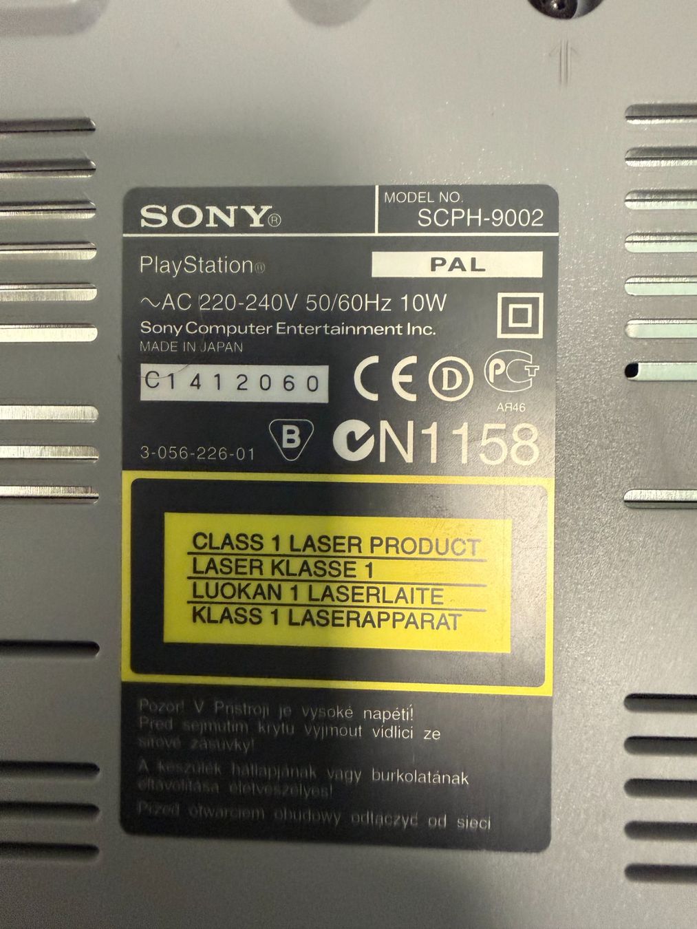 Sony Console: Console Sony Playstation 1 - PS1 – Usato da Pont-de-la-Morge venduto da Darfal 2