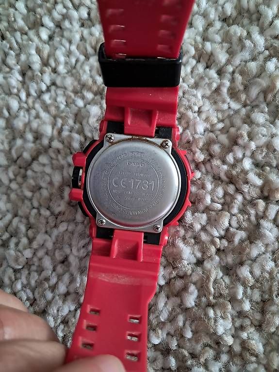 Casio Uhren: Casio G-Shock Bluetooth Rot GBA- 400-4AER Uhr – Gebraucht aus Lengnau BE von zebra-jonny 3