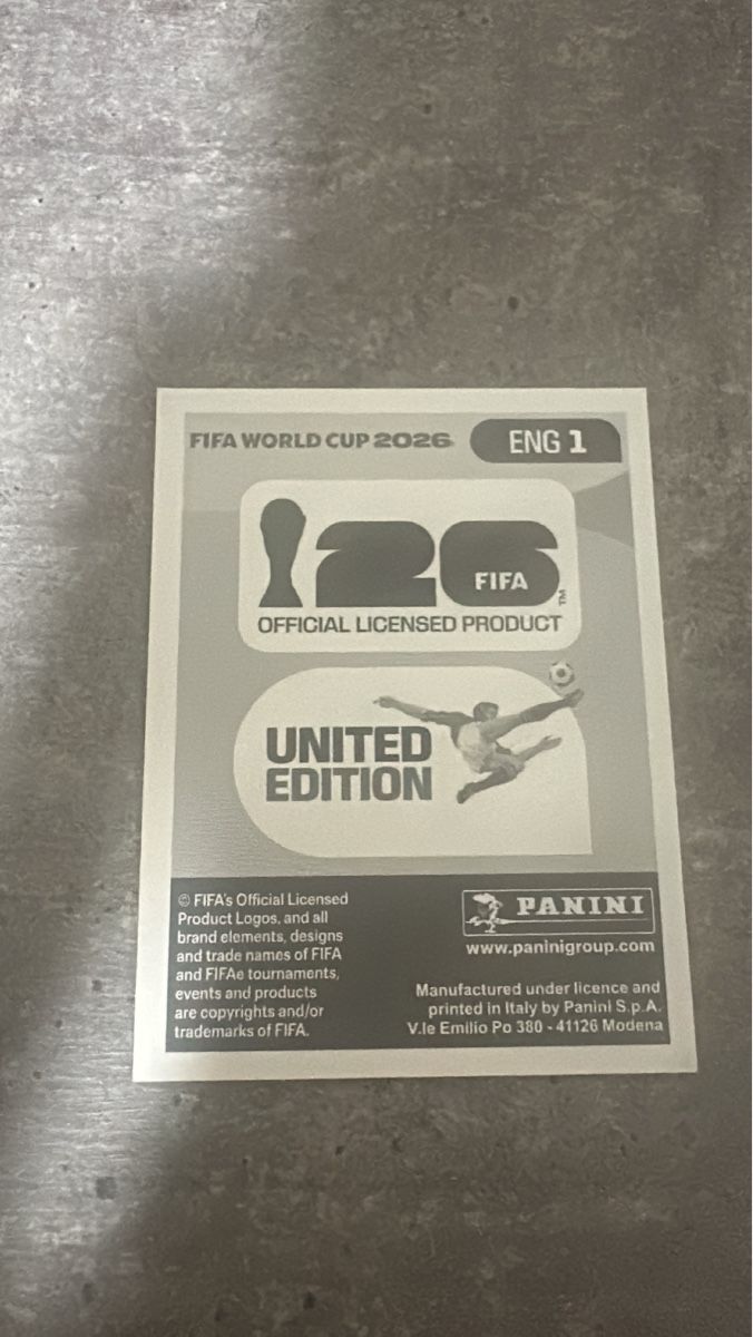 Panini Sammelbilder & Trading cards: ENG 1 , WORLD CUP 2026 PANINI – Neu (gemäss Beschreibung) aus Frauenfeld von 1PegPeg1 1