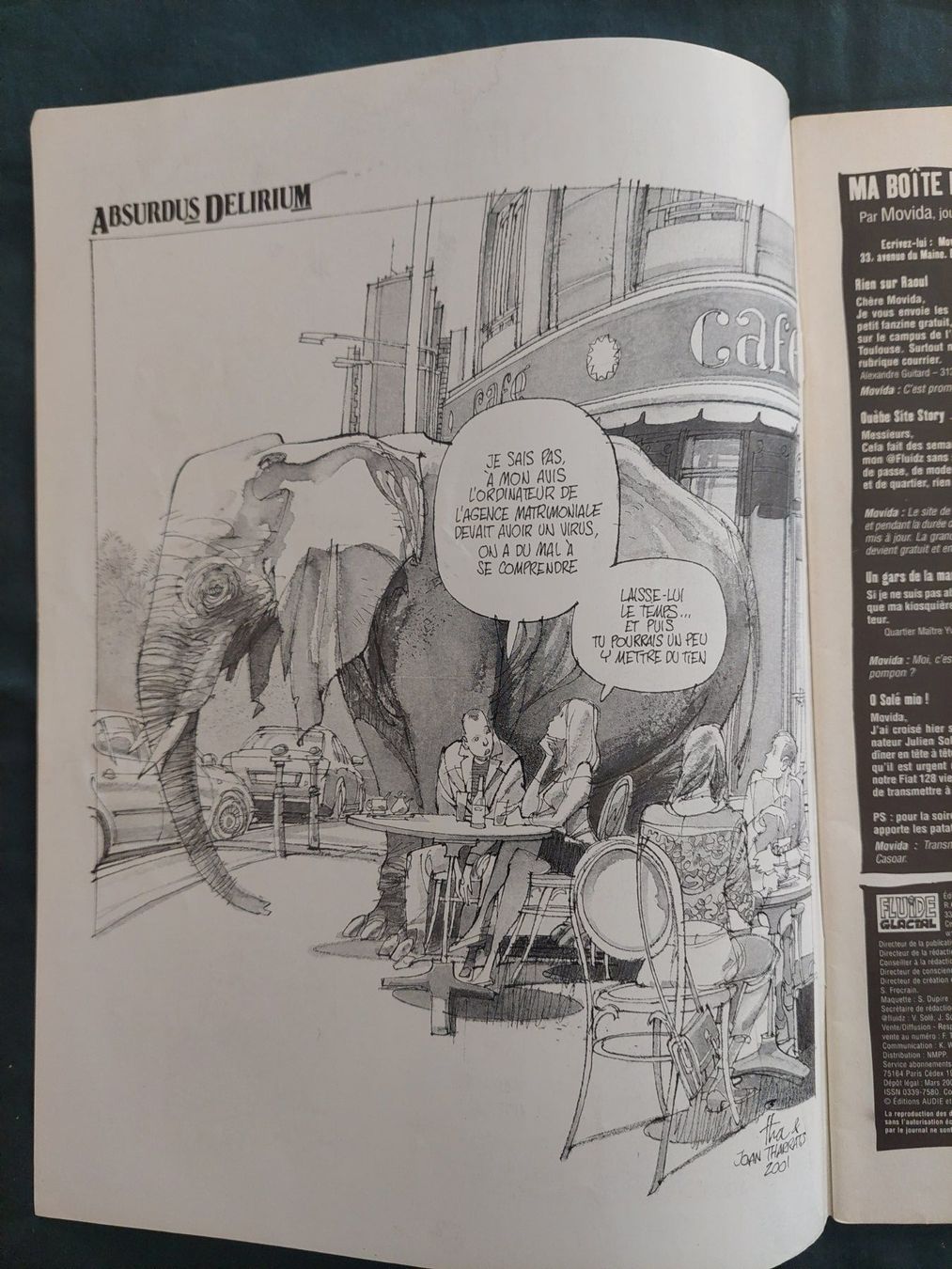 Fumetti: Fluide Glacial No 298 Avril 2001 BE+ – Usato da Genève venduto da Blu_BD 3