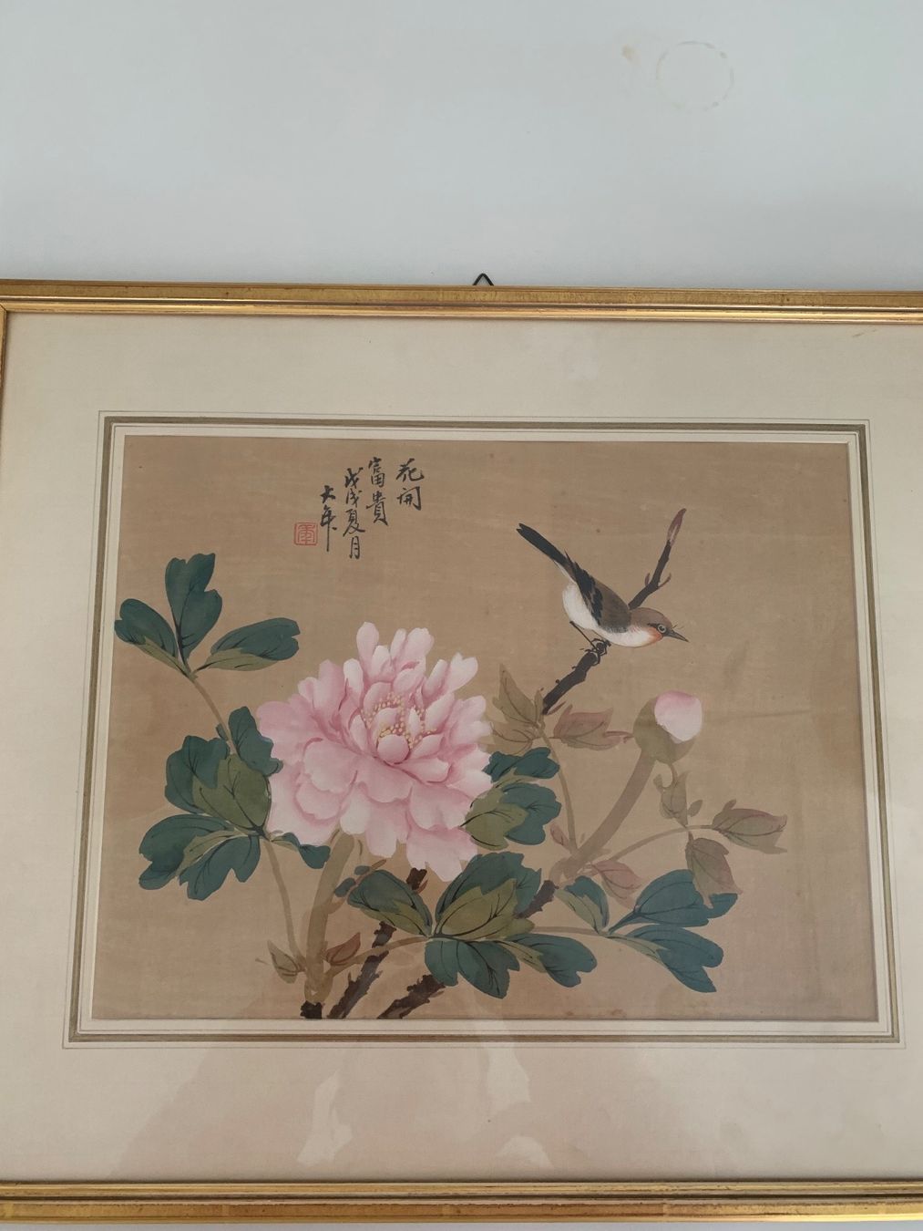Dipinti: Antik Chinese Original Silk Painting – Usato da Nuerensdorf venduto da gokden1336 6