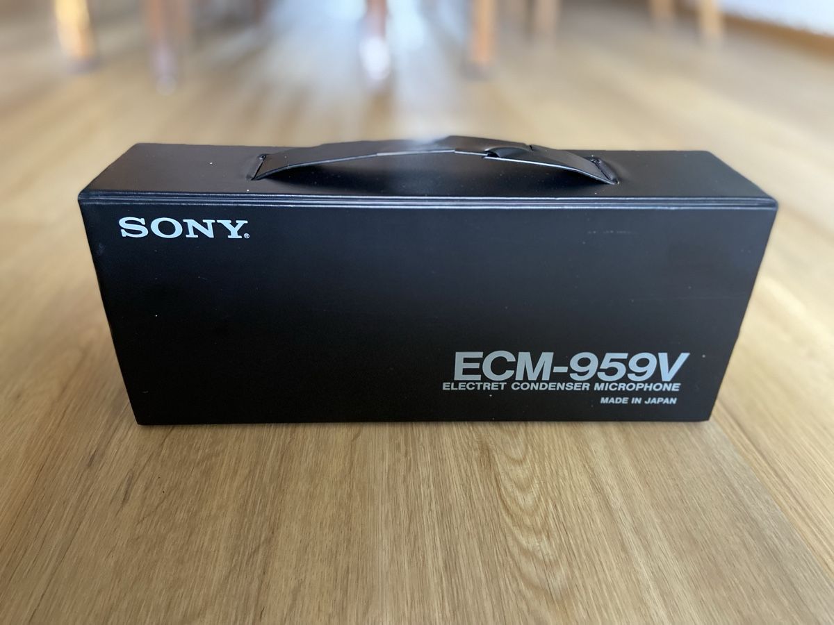 Sony Microfoni: Sony ECM-959V Mikrofon – Usato da Schwarzenburg venduto da Maxipriest 3