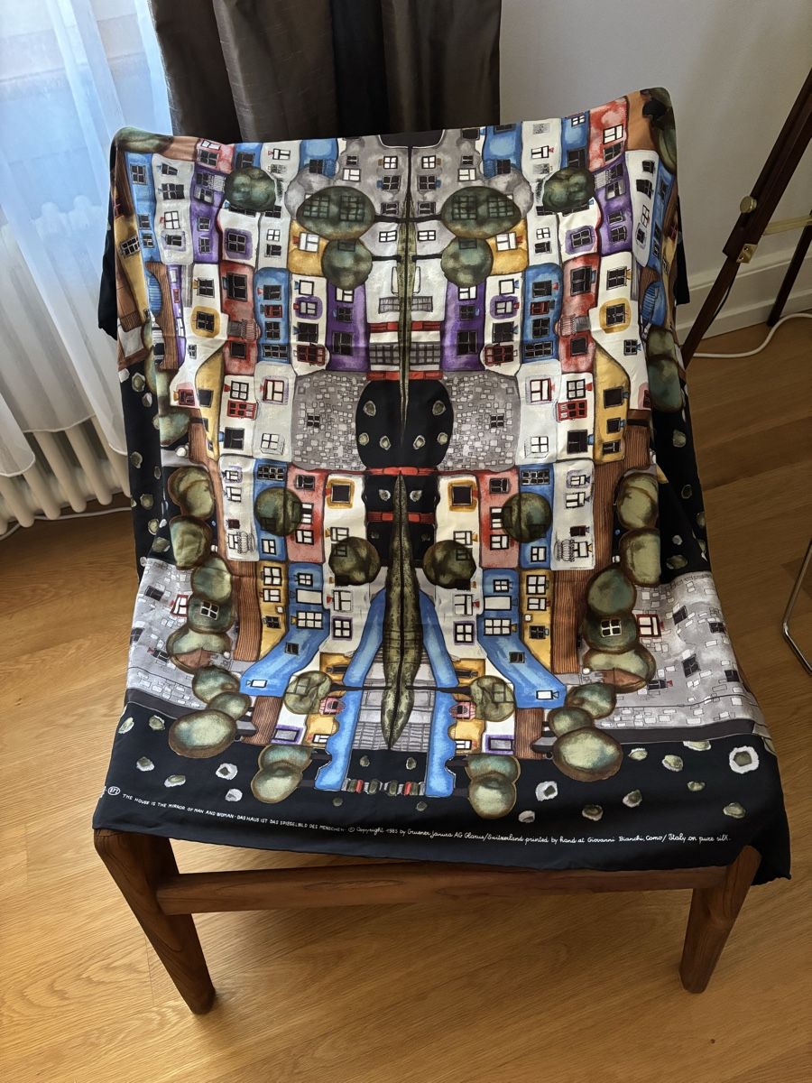Foulard & Sciarpe: Hundertwasser  foulard – Usato da Zürich venduto da BredaB 2