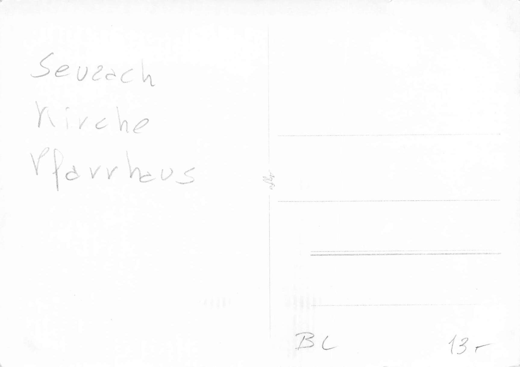 Cartoline postali: Seuzach Kirche Pfarrhaus G – Usato da Biasca venduto da Blenio71 1