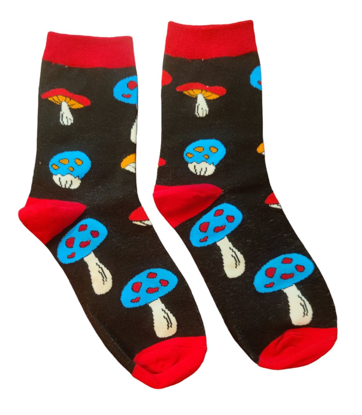 Calze: Socken Pilze / Mushrooms – Nuovo e nell'imballaggio originale da Zürich venduto da amysmith