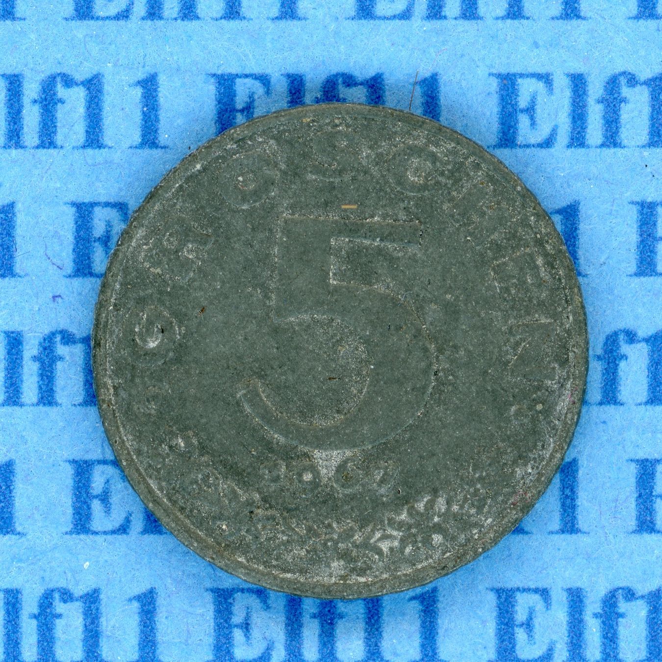 Alle Münzen: ATS___0.05 1967 ss+ 5 Groschen – Gebraucht aus Widnau von Elf11