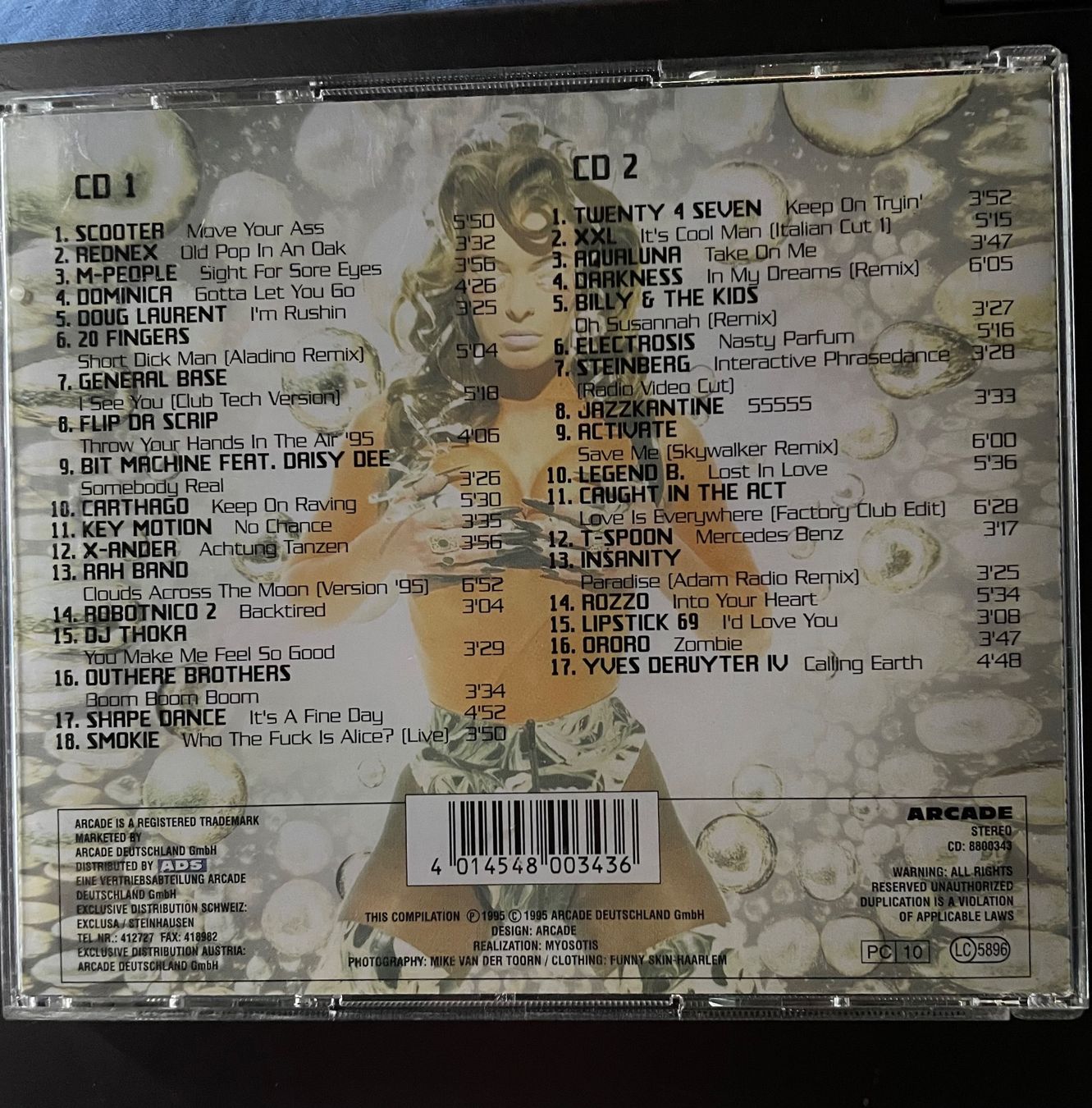 CD: CD Dance Trance 95 Doppel-CD diverse Interpreten gebraucht – Usato da Adligenswil venduto da Decor-Tech 1