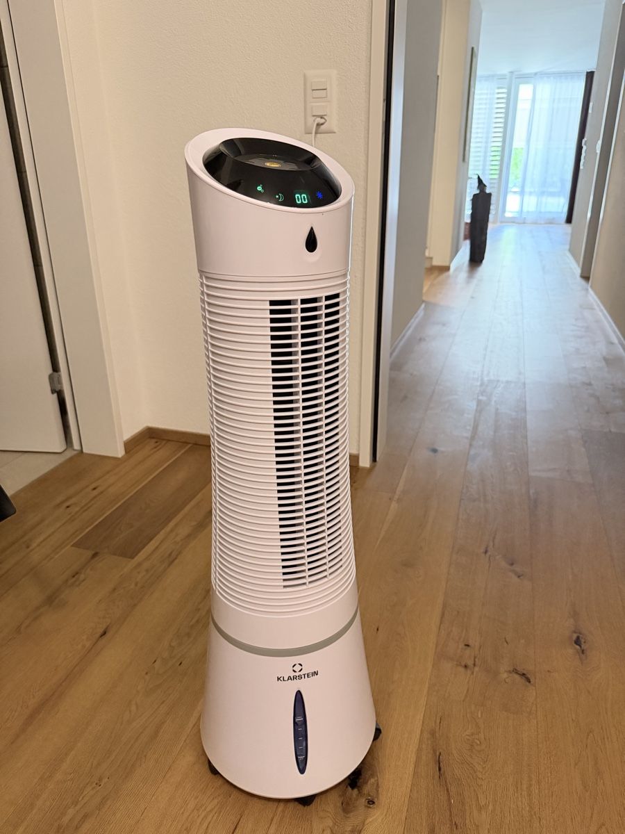 Ventilateurs: Luftkühler Turmventilator von Klarstein Skyscraper 4-1 – D'occasion à Neukirch (Egnach) par Drughino