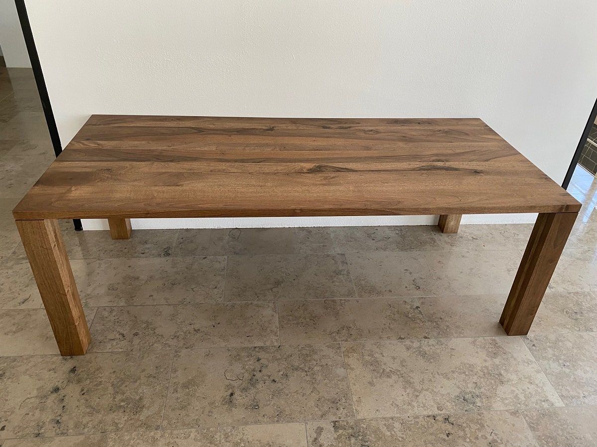 Tavoli: Esstisch Massivholz Nussbaum – Nuovo e nell'imballaggio originale da Hagendorn venduto da Wood-Dream