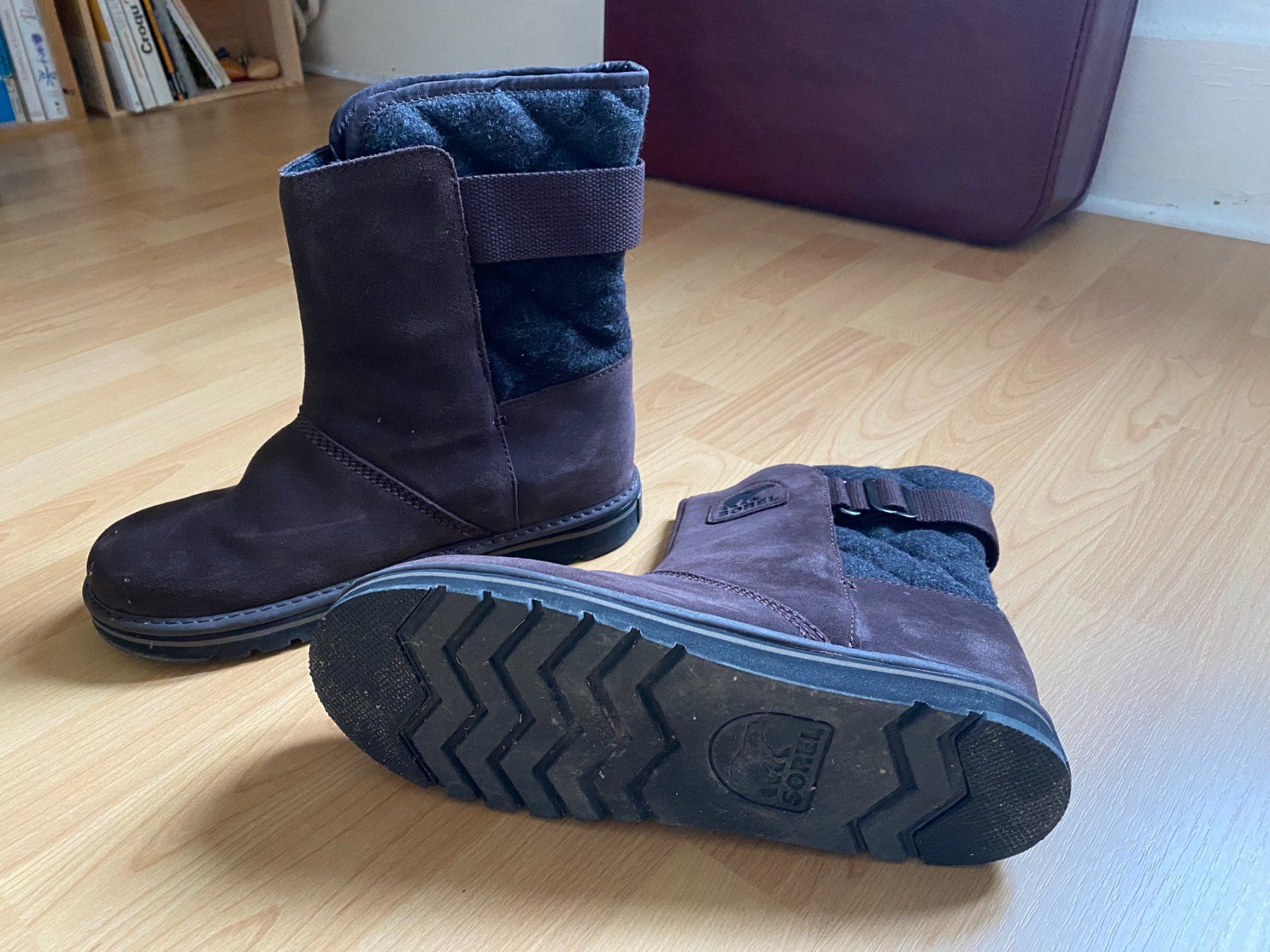 Sorel Damenschuhe: Bottes Sorel marron – Gebraucht aus Vevey von Zpahud 1