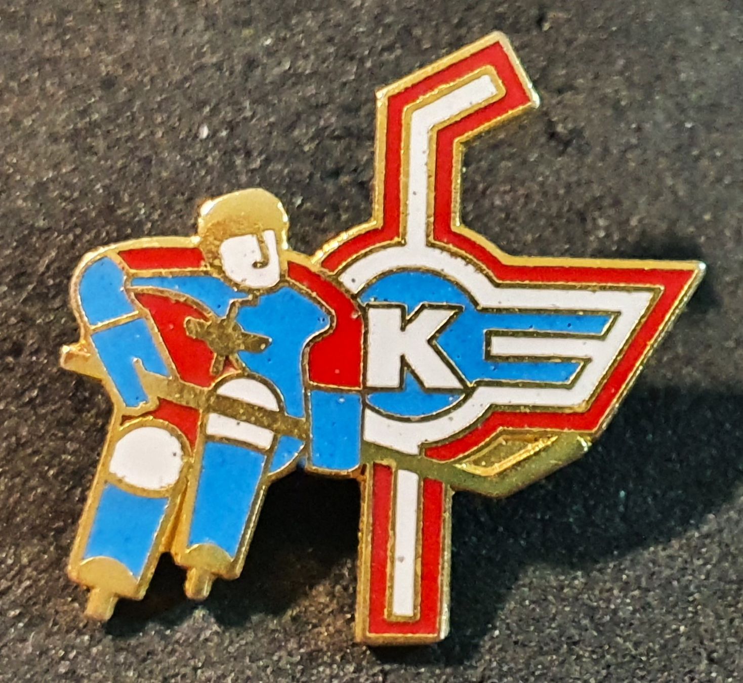 Placchette & Badge: CC702 - Pin EHC KLOTEN Logo – Usato da Reinach BL venduto da Boston-Verkauf