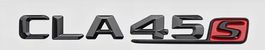 CLA45s Emblem Mercedes Benz CLA45S Schwarz / Rot