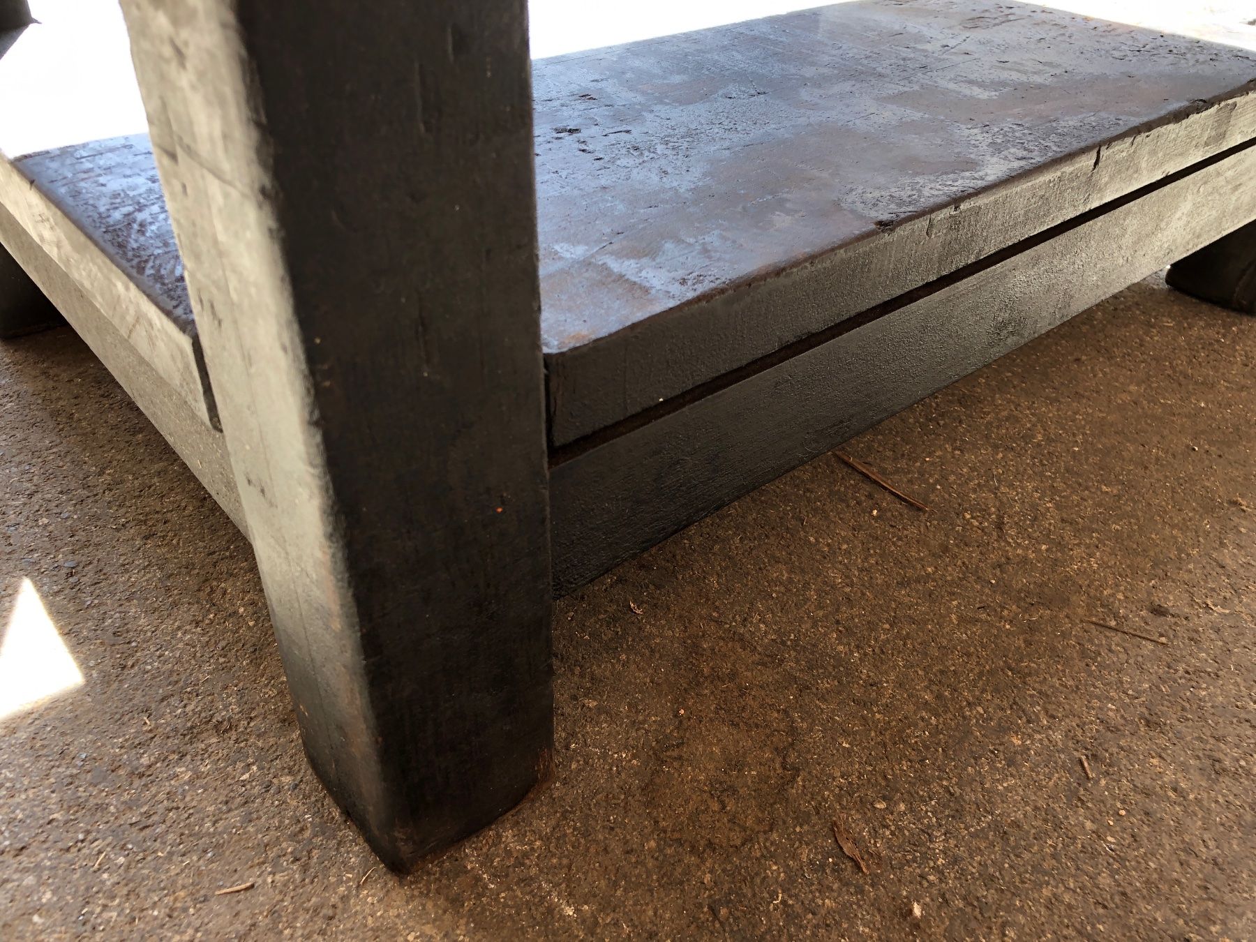 Tische: Tisch original Industrial Design, mit schwarzer Patina – Gebraucht aus Laufenburg von industrial-silence 6