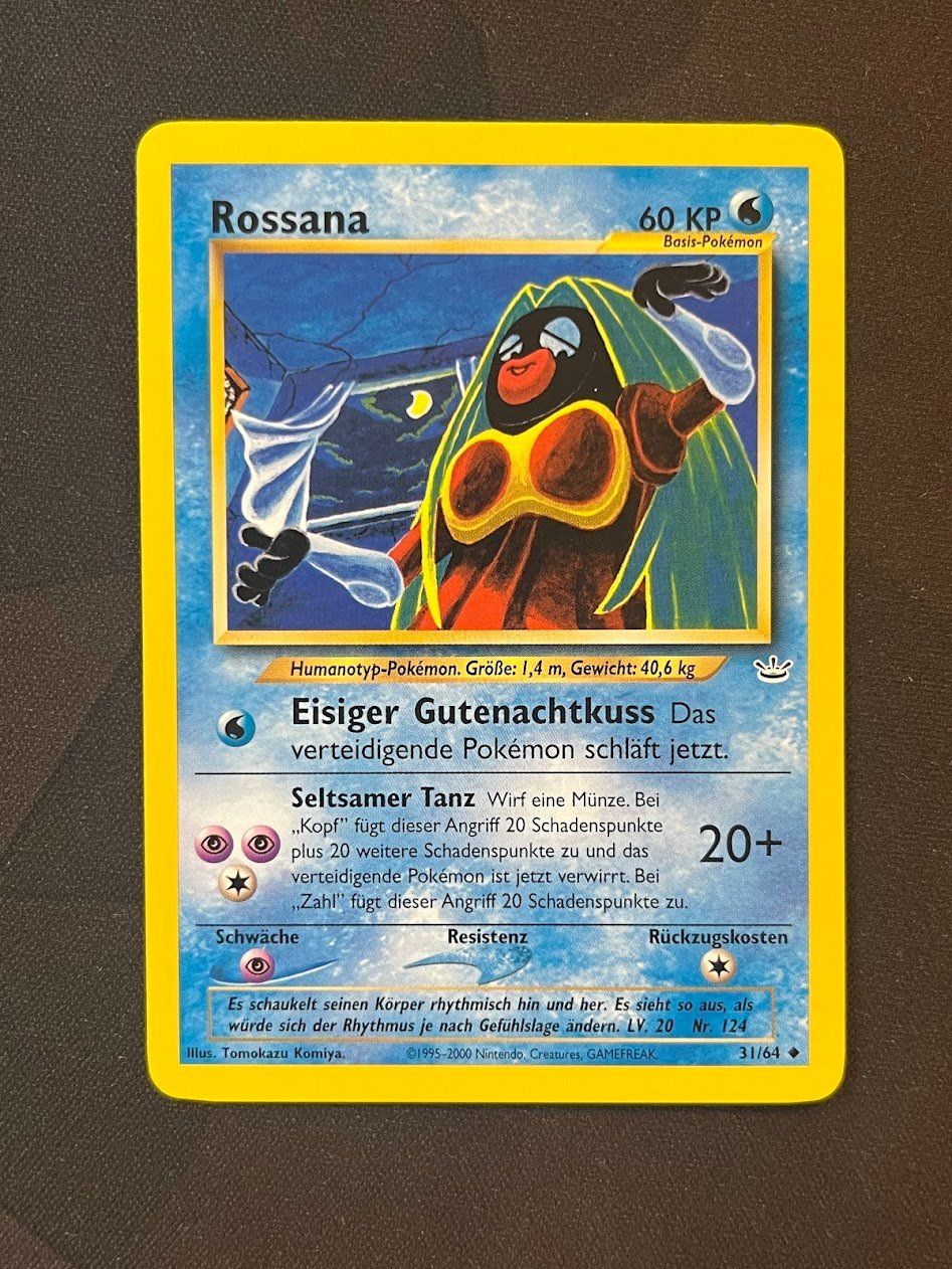 Pokémon Carte collezionabili: Pokemon -  Rossana 31/64 Neo  – Usato da schaan venduto da Schokoloco