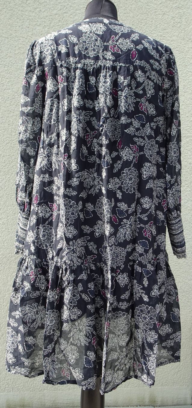 Repeat Vestiti: Repeat Kleid schwarz weiss Gr 36 38 Blusenkleid – Usato da Winterthur venduto da blumeblau77 3