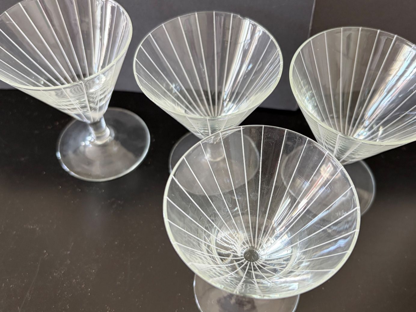 Bicchieri: Art deco 4 Likörgläser – Usato da Luzern venduto da Lampion 1
