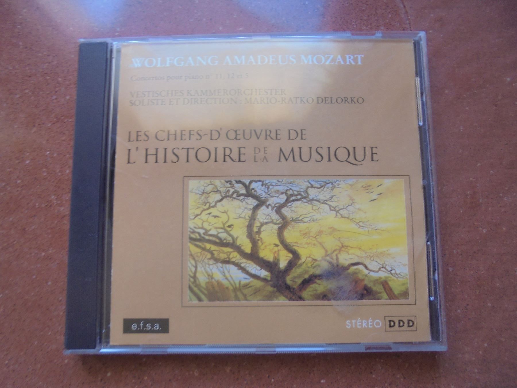CDs: 5 CD classiques - 4 x Mozart + 1 x Liszt – Gebraucht aus Vessy von mafabe 4