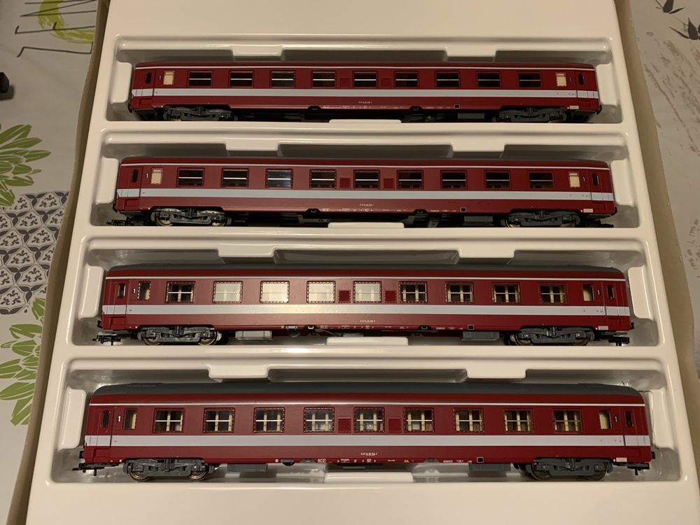 Roco H0 - 44080 - Modeltrein Personenwagonset  1  - Le Capitole Wagen Set Sncf