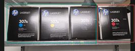 HP Original CE740A / 307A SET Multipack / Set mit allen vier