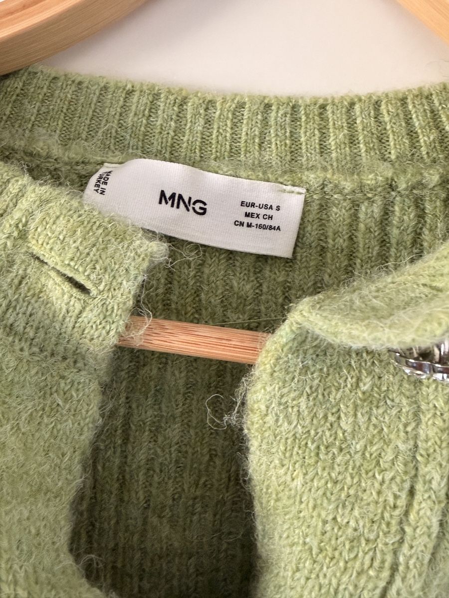Mango Giacche: Mango cardigan femme taille S vert clair – Nuovo (secondo la descrizione) da Bulle venduto da LeMoleson 3