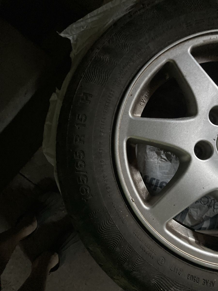 Pneus & Kompletträder: Auto Sommer Pneu mit Felgen ,  – Gebraucht aus Siat von tommaschinen 4