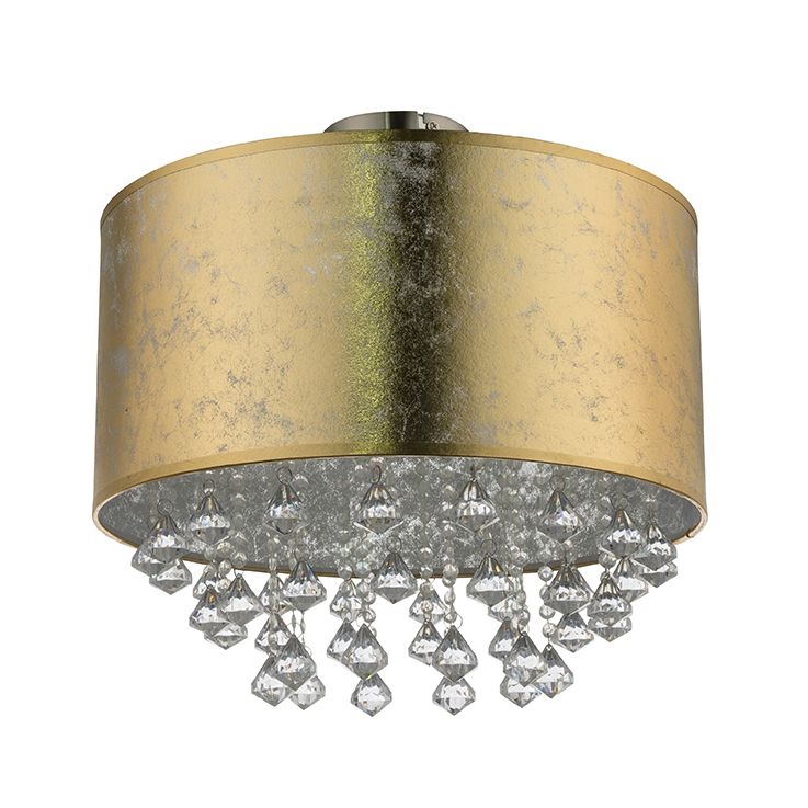 Lampadari & plafoniere: Deckenleuchte, Rund, Gold, 40 cm Ø, IP20 – Nuovo (secondo la descrizione) da Kreuzlingen venduto da Smart-Light 5