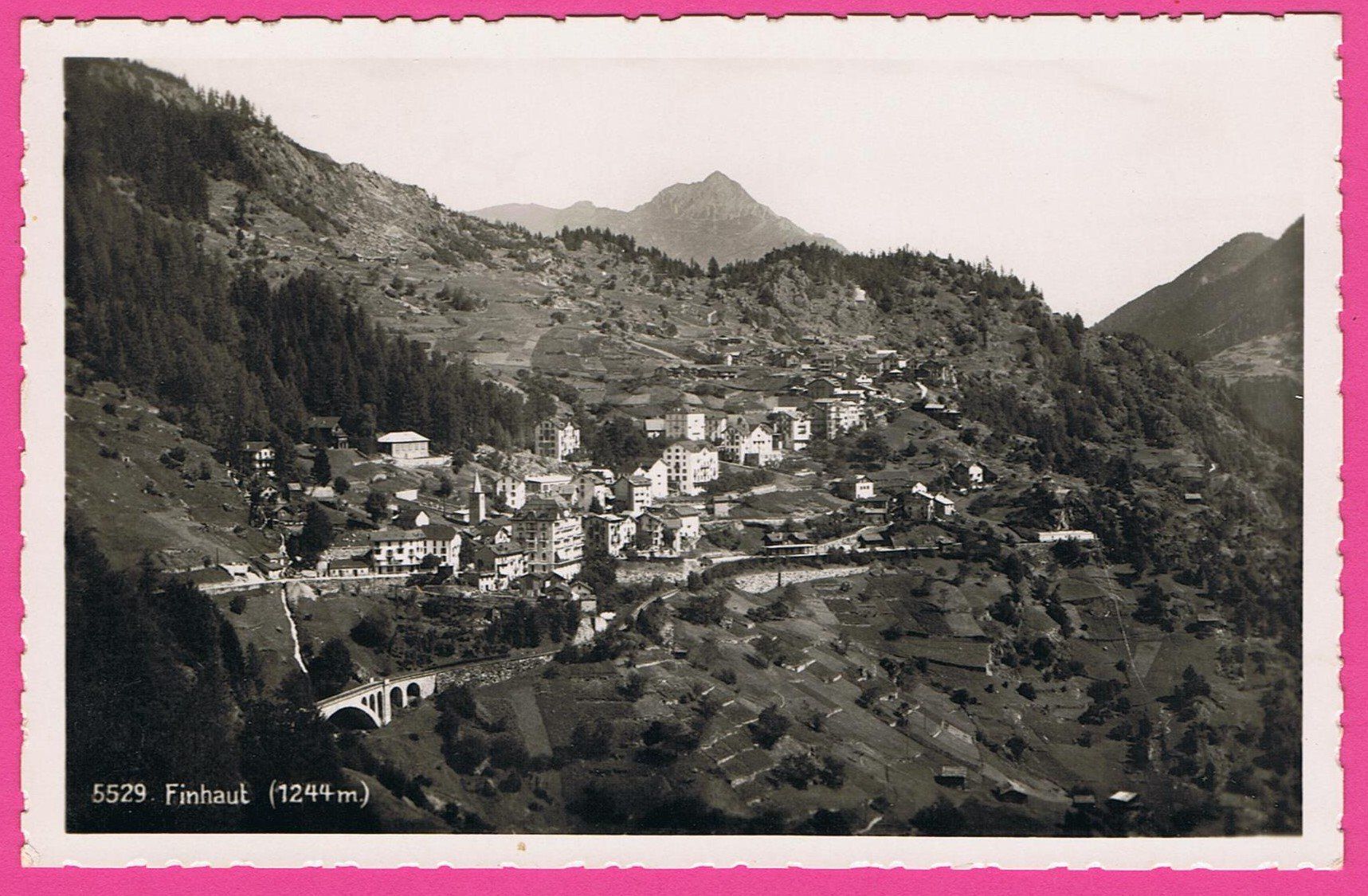 Cartoline postali: Finhaut 1244m – Usato da Einsiedeln venduto da dillie