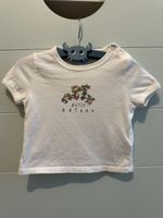 🐸 T-Shirt Petit Bateau mit Fröschen, Gr 6 Mt /67