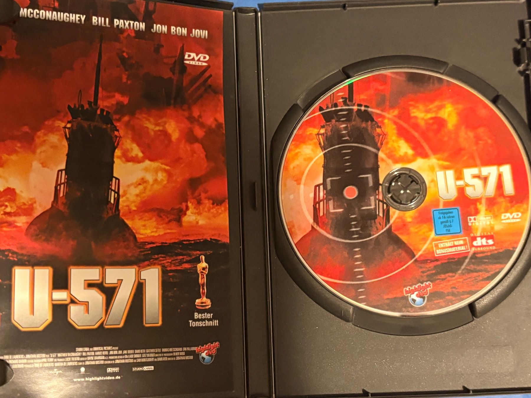 Tutti i DVDs: U-571    DVD **** TWINT ***** – Usato da Spreitenbach venduto da SwissTradeMan 2