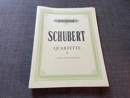 FRANZ SCHUBERT: STREICH QUARTETTE *NOTEN* EDITION PETERS