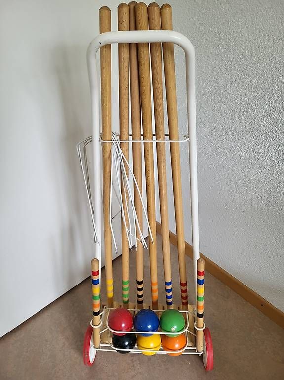 Spiele: Krocket mit Wagen, Original Londero – Gebraucht aus Muenchenbuchsee von nazzarina72