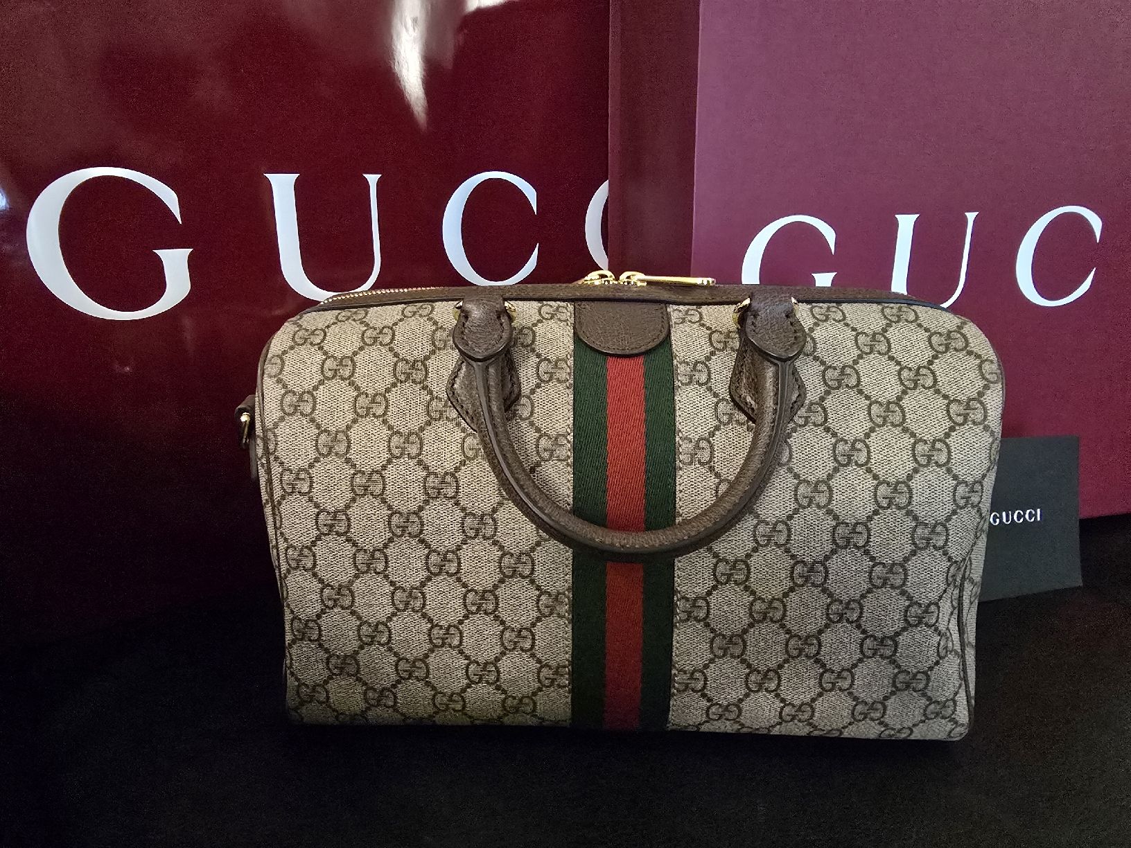 Gucci Taschen: Gucci Ophidia Boston Bag gross – Neu und originalverpackt aus Gattikon von lavric_d 1
